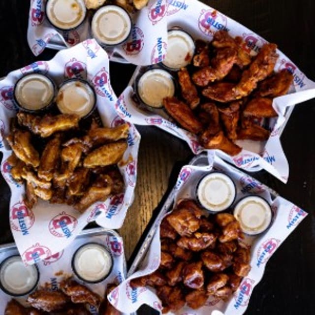 10 Hot Buffalo Wings.