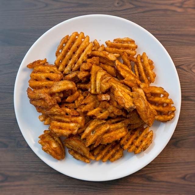 Loaded Waffle Fries.