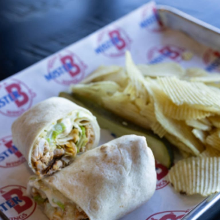 Delicious Buffalo Chicken Wrap